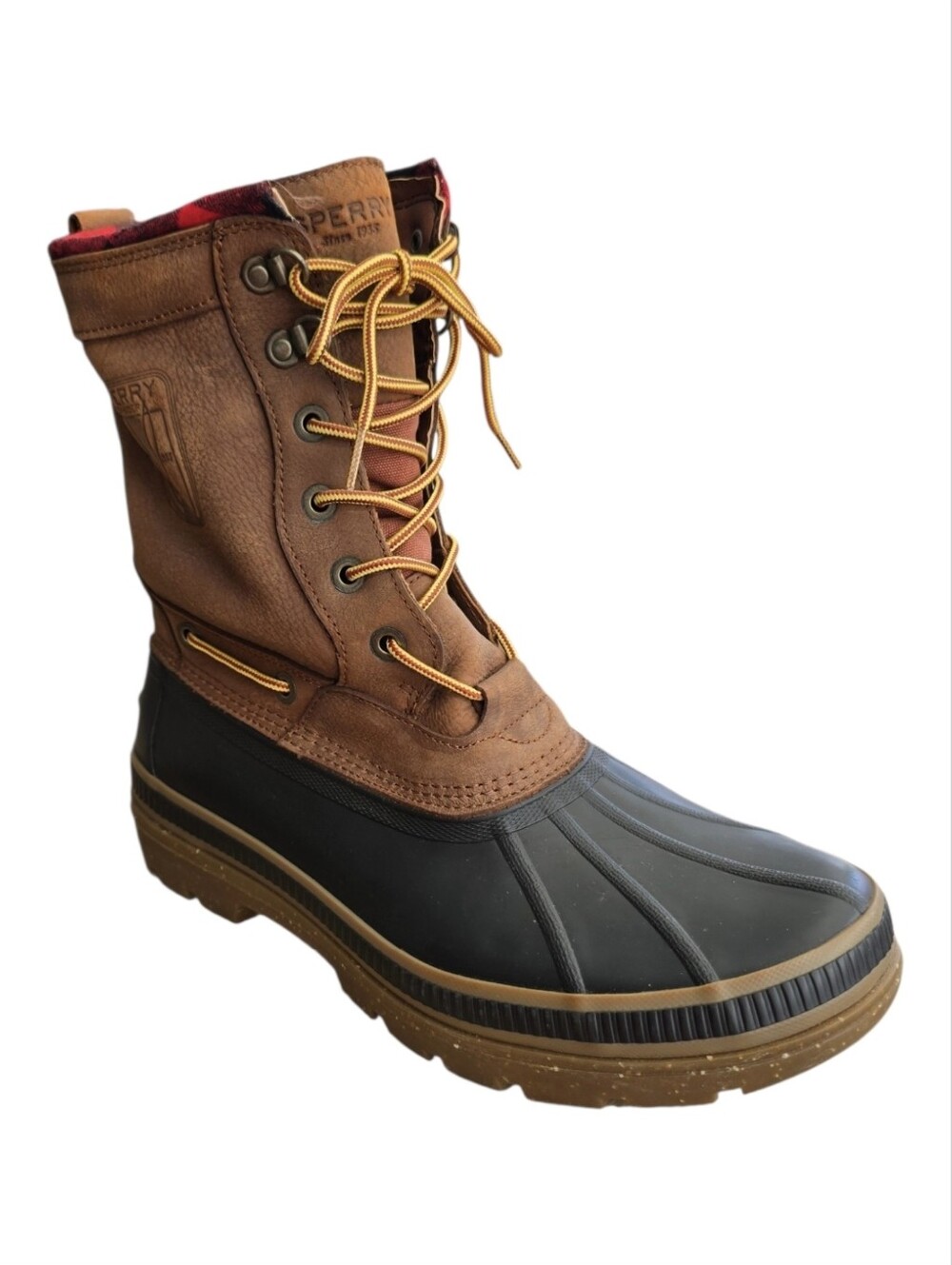 Sperry Men's Ice Bay Tall Boots Waterproof Winter Snow Duck 11.5